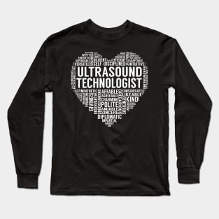 Ultrasound Technologist Heart Long Sleeve T-Shirt